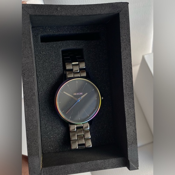 Ladies Gunmetal Nixon Watch - Picture 3 of 5